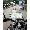 ZHILXN Anti-Theft Motorcycle Phone Mount with Vibration Dampener for ATV