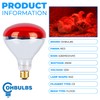 OHLECTRIC R40 Red Infrared Heat Flood Bulb with E26 Medium