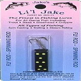 Jake'S Lures Li'L Jake 1/6Oz Gold Red Fishing Equipment