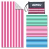 BonGu Beach Towel Oversized Stripe 180x90cm, Quick Dry Sand Free