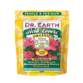 Dr. Earth Dr Earth 4lb Non GMO Organic Fertilizer for Acid Loving Plants Safe and Effec...