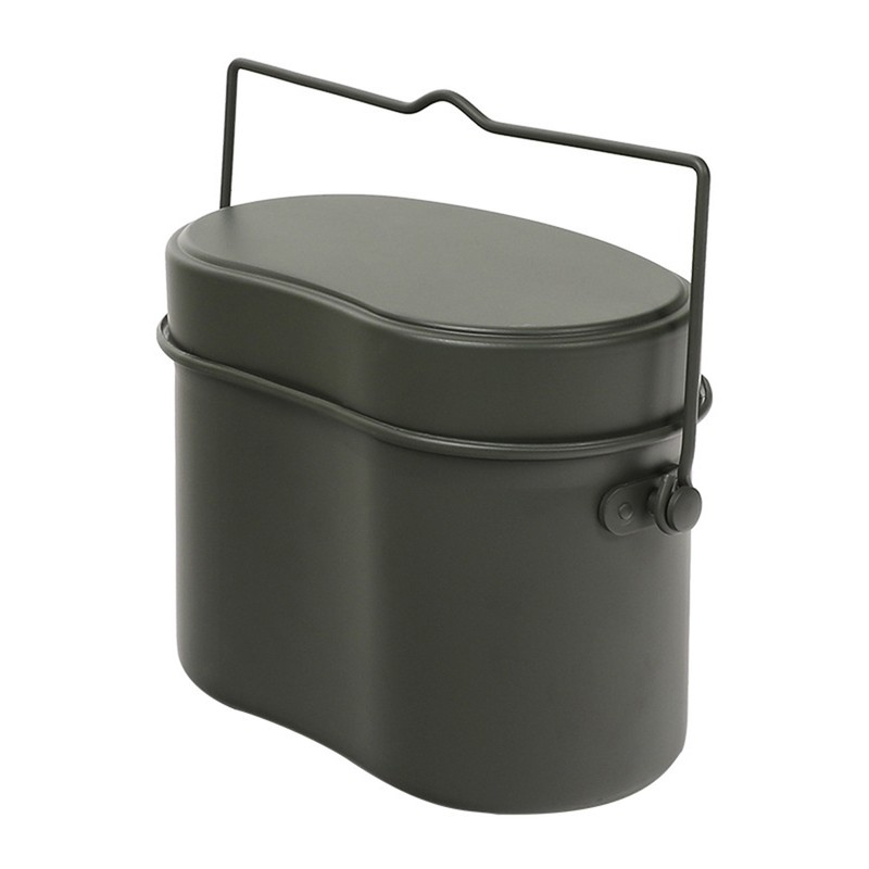 1.5L Outdoor Military Canteen Mess Tin Kit Camping Cookware Lunch