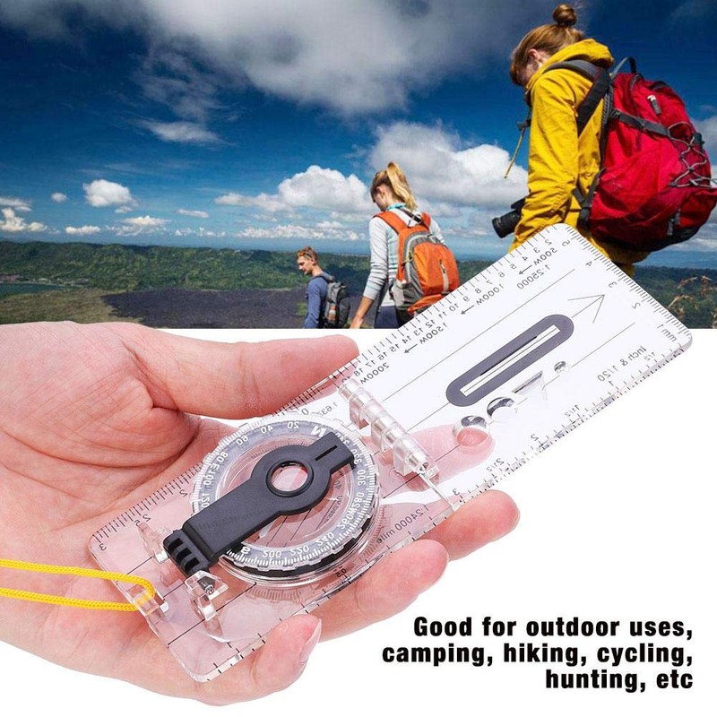 Regle Cras Navigation,Mapa Brújula Navigation Camping Compass Senderismo Brújula,Mapa De