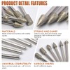 Diamond Drill Grinding Bit Set, Stone Carving Rotary Tools Polishing