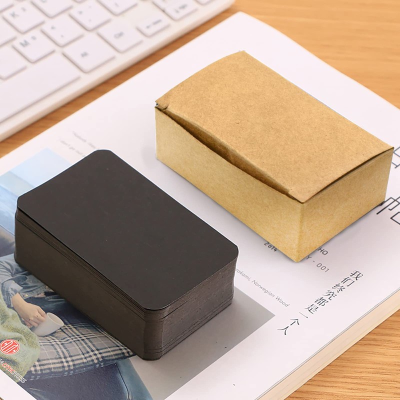 VANRA 300 Small Blank Index Cards Color Cardstock Study Flash