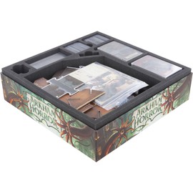 Feldherr foam tray set compatible with Arkham Horror 3rd Edition board game box
