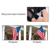 RoadLoo Flag Pole Holder, 2 Pieces Made of Aluminium Alloy