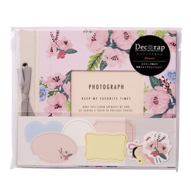 Mark’s Deco Wrap Album, Flower Deco Wrap, safety pink