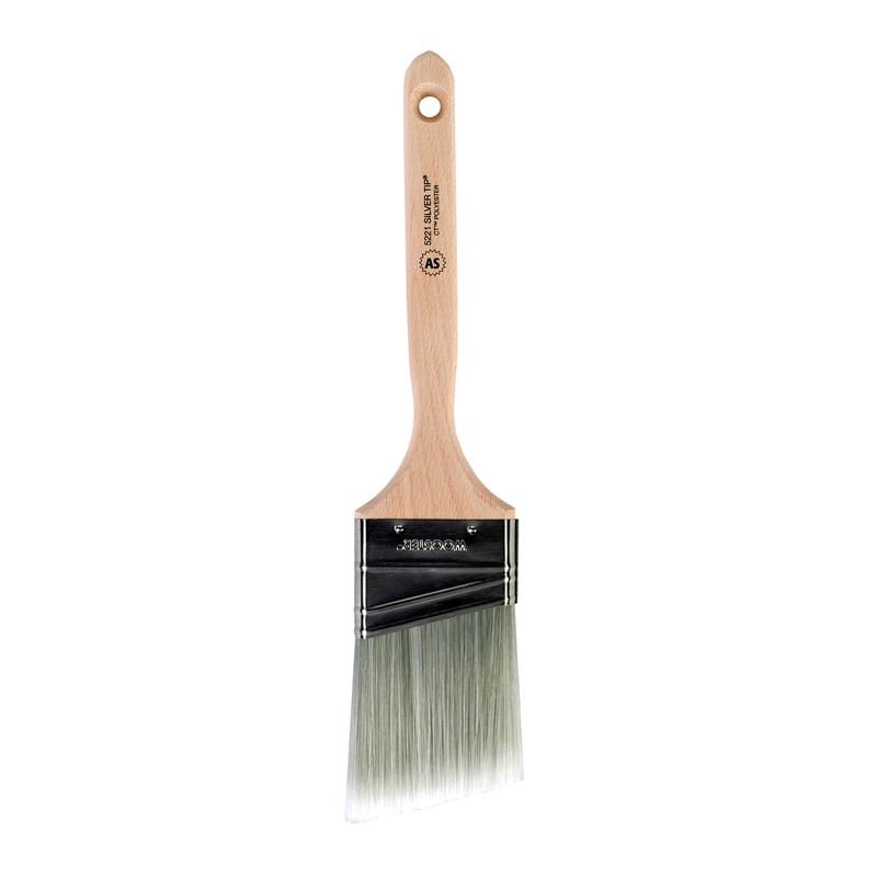 Wooster Brush 5221-2-1/2 Silver Tip Angle Sash Paintbrush, 2-1/2-Inch