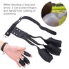 Archery Universal Three Finger Guard Gloves American Hunting Bow Traditional