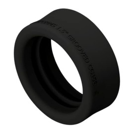 Con Forms Concrete Pump 2" ID Grooved Concrete Pump Placing Line Shotcrete System Grooved Steel Snap Clamp Replacement Rubber Gasket, Box of 6