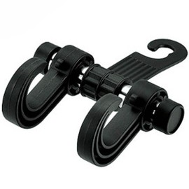 Luggage to prevent rolling car seat hook