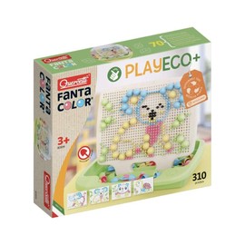Quercetti Fantacolor Eco Gioco Chiodini Per Bambini 3 Anni 310pz Gioco Bambino 3 Anni Nuovo Design Regali Natale Bambini Giochi Motricità Fine e Pensiero Creativo Giochi Montessori