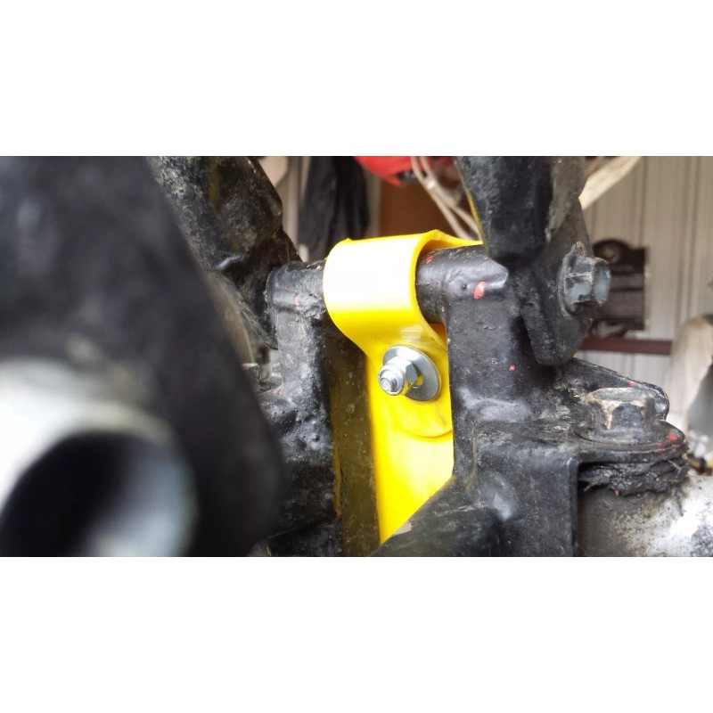 Kased Plates '03-'08 SUZUKI LTZ400 3MM YELOW Lifetime Warranty Poly