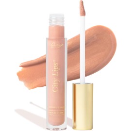 City Beauty Brillo De Labios Voluminizador City Lips Tokyo Kiss - Brillo Intenso Para Unos Labios Más Voluminosos Y De Aspecto Más Joven Tratamiento Labial Hidratante Y Suavizante Con Ácido Hialurón