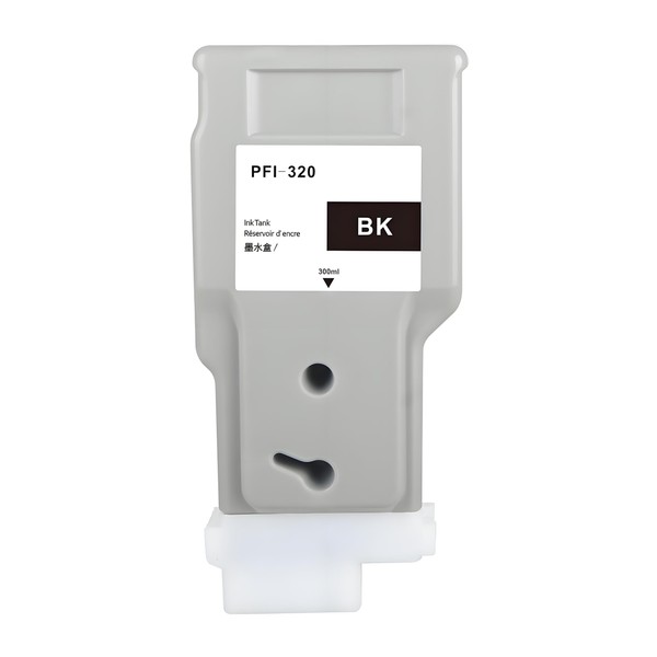 KSUMEI PFI-320BK Ink Cartridge 300ML Pigment PFI-320 (2890C001AA) Ink Tank