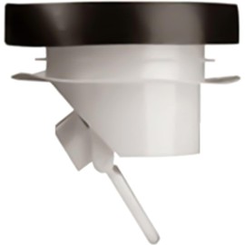 White Odor Proof Shower Floor Drain Backflow Preventer Drain Stopper One Way Drain Valve Sewer Core Drainage Insert Drain Plug Drainer Drain Strainer for Bathroom Sink and Bathtub Drain Strainers