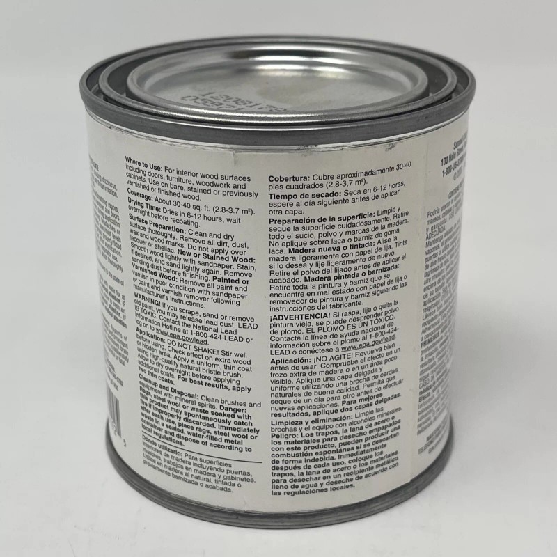 Valspar Cabot 18017 Premium Woodcare, Semi Gloss, Polyurethane 1/2 Pint