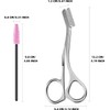 Eyebrow Trimmer Scissors with Comb Grooming Scissors for Women/Men, Easy