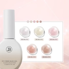 Jinbi Jinbee Ivy Color Fiber Gel Single Item Wrapping Gel Base Gel / 진비 아이비 컬러 화이바젤 단품 랩핑젤 베이스젤
