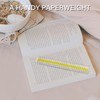 MAGDEPO 2X Bar Magnifying Ruler 6" with Guiding Line &