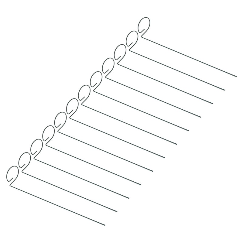 12Pcs Plant Stakes Reusable Plant Sticks Support Anti Rust Stem