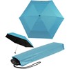 Knirps AS.050 Pocket Umbrella Slim Small Manual, Lucky blue, Sleek,