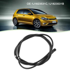 SG Store 1pc Bonnet Release Lid Lock Cable 1J1823531C 1J1823531B Compatible with VW Compatible with Golf Compatible with Jetta MK4 Compatible with Bora