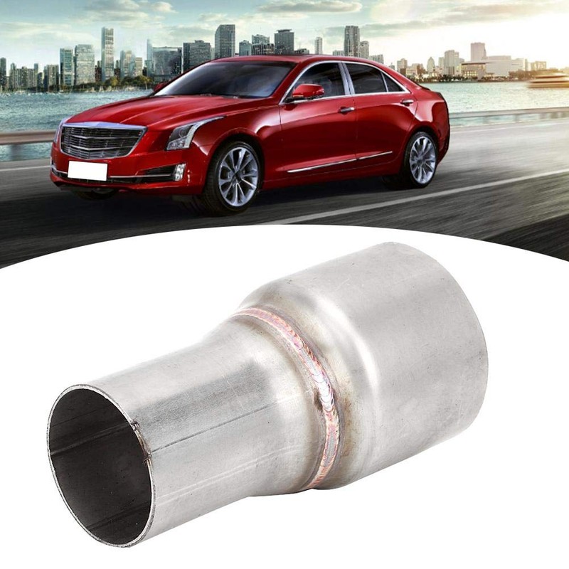 Reducer Adapter, 2.5in to 1.75in Exhaust Reducer Connector Pipe Standard