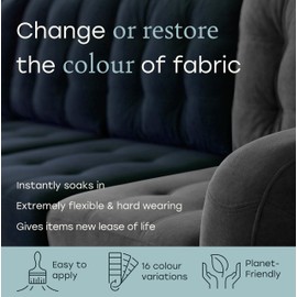 Fabricoat Fabric Paint – Restore or Change the Colour of Any Fabric - Paint Directly Onto Fabric - Transform Anything – Sofas, Lampshades, Car Interiors (250ml, Olive)