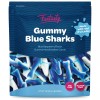 Funtasty Blue Sharks Gummy Marshmallow Candy, Blue Raspberry Flavor, 2