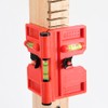 Magnetic Post Level Tool, Foldable Horizontal Vertical Bubble Level, Pocket