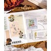 ZMLSED Cute Floral and Plant Stickers Pack 120PCS, Y2K Aesthetic
