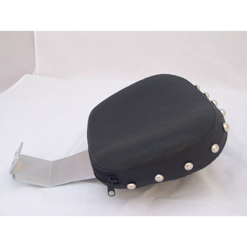 NEW "Chrome" Suzuki Boulevard C50 C90 Driver Backrest w/ Black