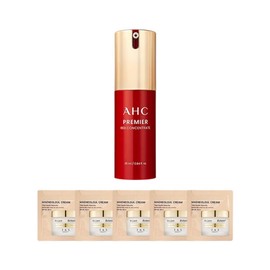 AHC Premier Red Concentrate 25ml + 5 Jas Cream Samples / Whitening/Wrinkle/Brightening Serum / AHC 프리미어 레드 컨센트레이트 25ml + 쟈스 크림 샘플5매 미백주름광채세럼