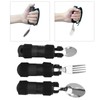 Adaptive Utensils Non Slip Handle Hemiplegia Aid Utensils Elderly Fork