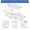 2-Tier Pull-Out Under Sink Organizer - Space-Saving Kitchen & Bathroom