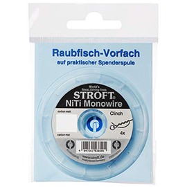 STROFT Waku leader line NiTi monowire 4 m, 0.25 mm, 7.0 kg