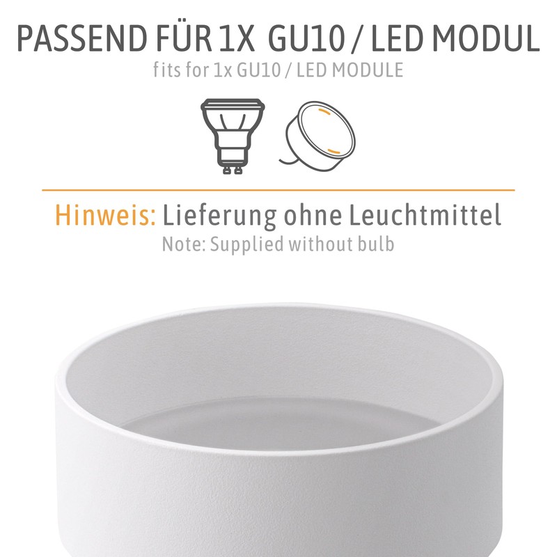 SSC-LUXon Sudara Recessed Ceiling Spotlight with Indirect Light for LED