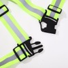 DRESBE Reflective Vest Gear Unisex Warning Vests Adjustable Laser Safety
