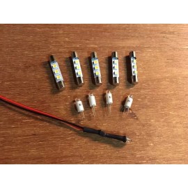 Marantz LED LAMP KIT MODEL 112 Marantz bulbs (8v WARM WHITE )METER DIAL TUNER LIGHTS