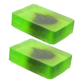 TOVINANNA 2 Pack Wormwood Soaps Essential Oil Cleansing Soaps for Face Hands Bath Laundry Handmade Soaps for Women Oily Mixed Large Pores