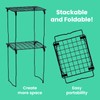 LockerMate Stac-A-Shelf Locker Organizer Shelf, Stackable, Extra Tall, Fits Standard
