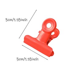 Kaizuca Metal Bulldog Clips, Pack of 28 7 Colour Mini Clips for Photos, Colourful Small Binder Clips, for Crafts, Food Bags, Drawings, Photos for Home, Kitchen and Office