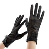 Kingsie Lace Gloves, UV Protection, Smartphone Compatible, Anti-slip, Mesh, Thin,