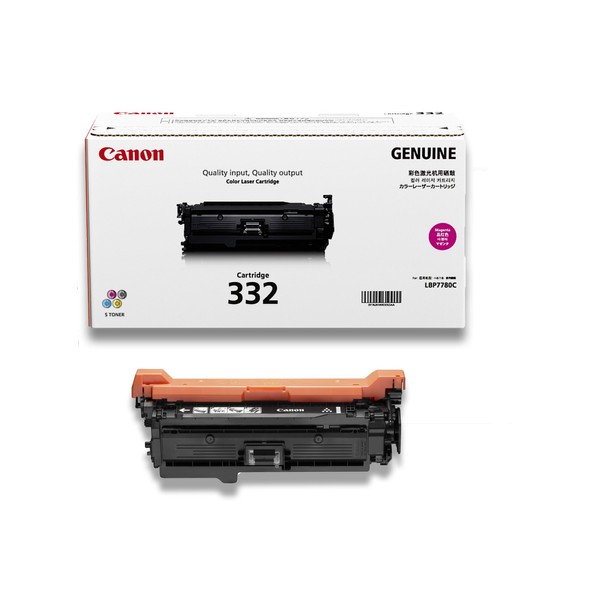 Canon Genuine Toner, Cartridge 332 Magenta (6261B012), 1 Pack, for
