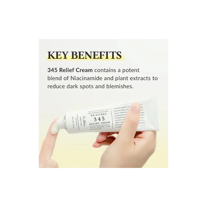 Dr.althea - 345 Relief Cream Crema Para Marcas De Acné
