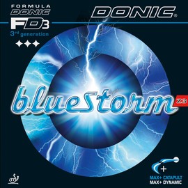 Donic Bluestorm Z3 Table Tennis Rubber (Max+, Red)