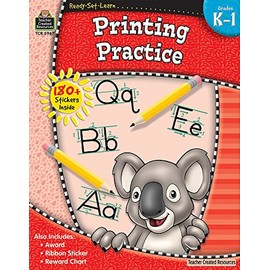 Readyâ¢Setâ¢Learn: Printing Practice, Grades K-1 from Teacher Created Resources