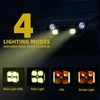 YYSESRT 5.5 Inch Amber LED Offroad Light 1PC 80W Spot